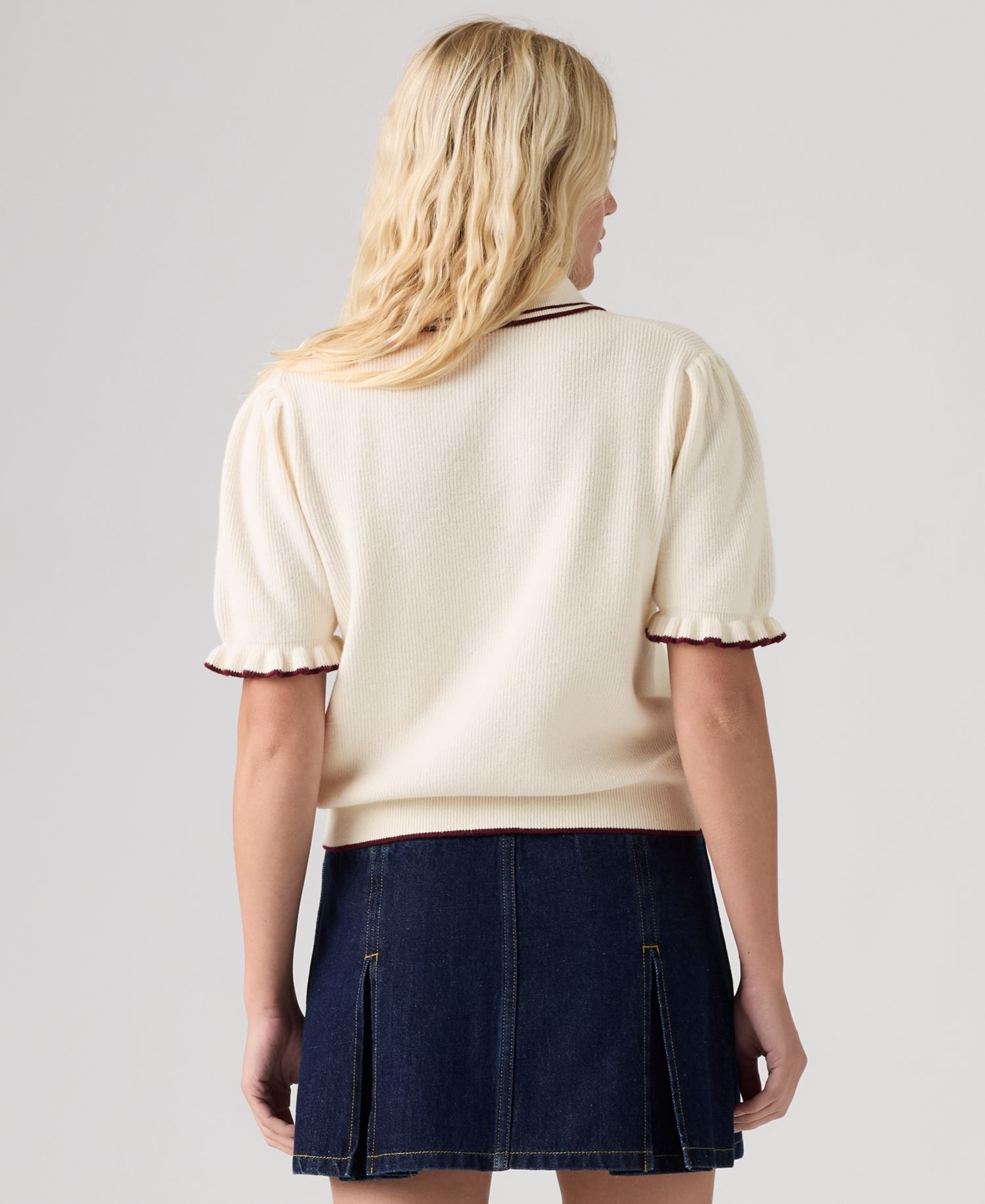 Premium Women's Short-Sleeve Pull-On Polo Shirt