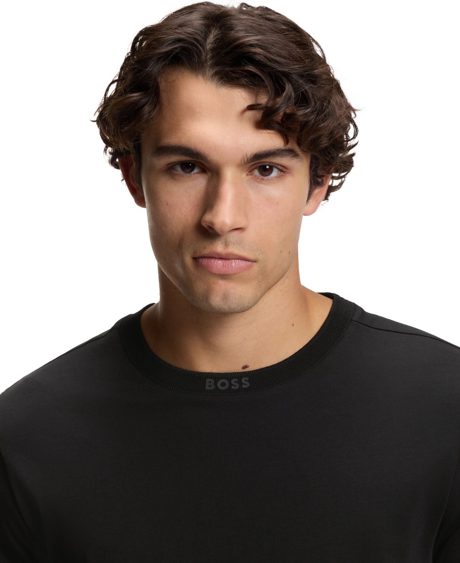 Men's Cotton Regular-Fit Crew-Neck T-Shirt