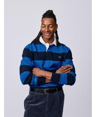 Men's Irnham Long Sleeve Collared Rugby Shirt