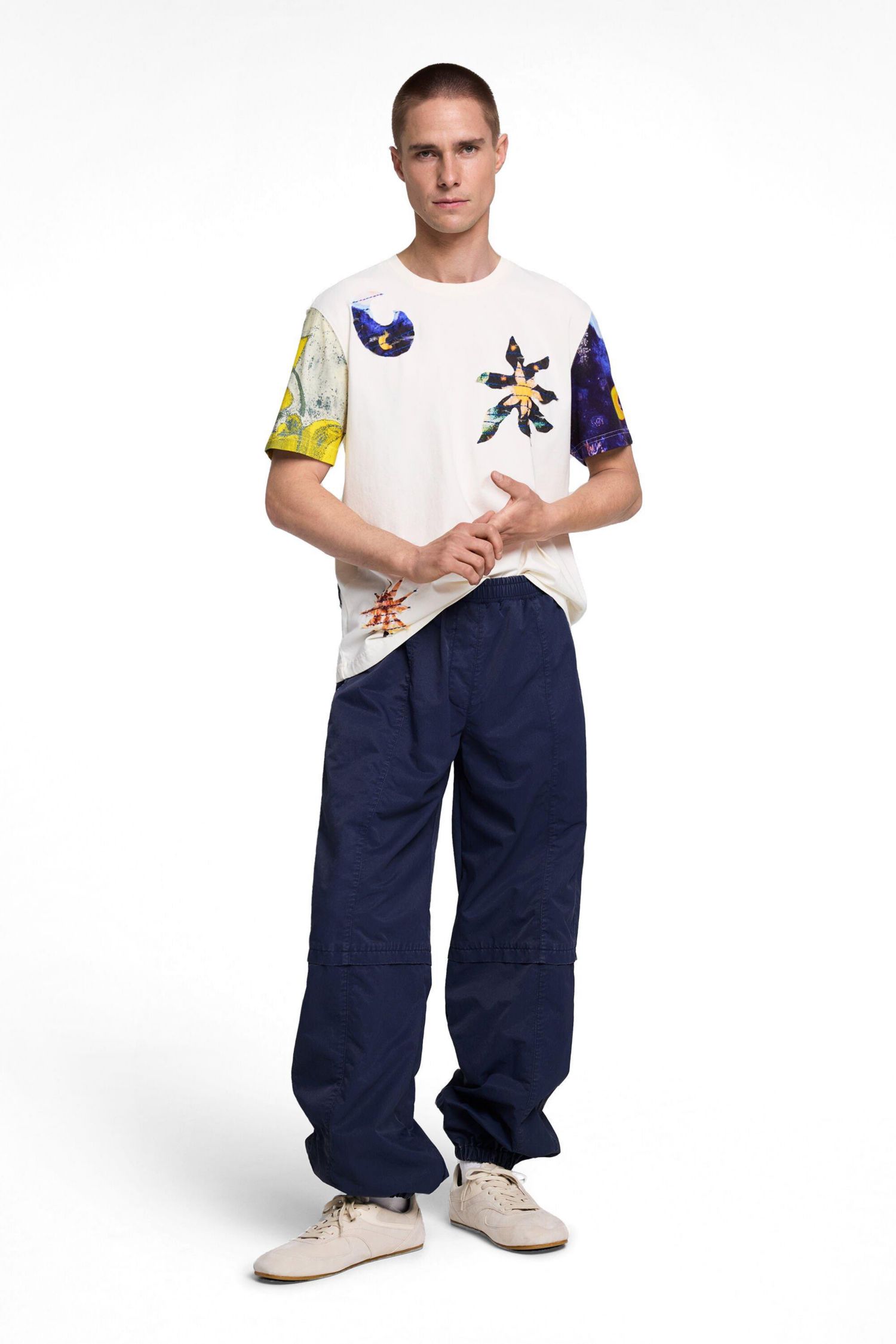 Men's Cosmos print T-shirt