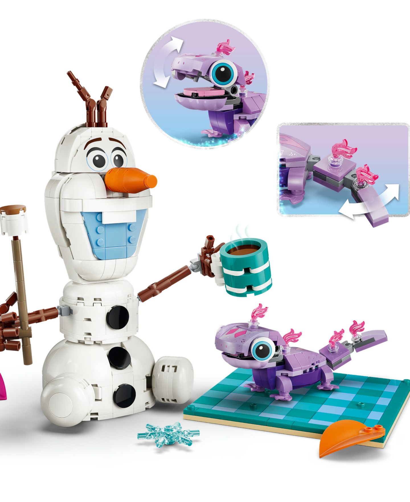 Детский конструктор LEGO® Disney Princess Olaf and Bruni's Picnic Fun Toy 43287 — фото 5