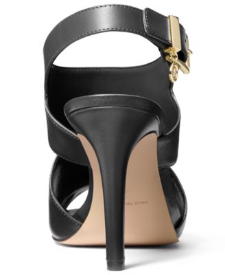 black leather dress sandals Aerosoles Cinzia Women's Block-Heeled Sandals, Size: 7 Wide, Black Patent
