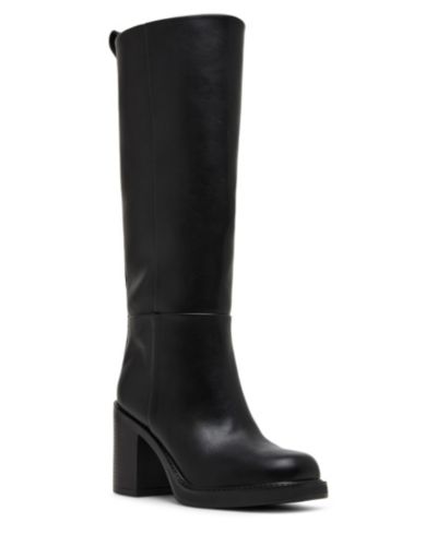 Madden Girl Women's Cordelia Platform Tall Block Heel Boots