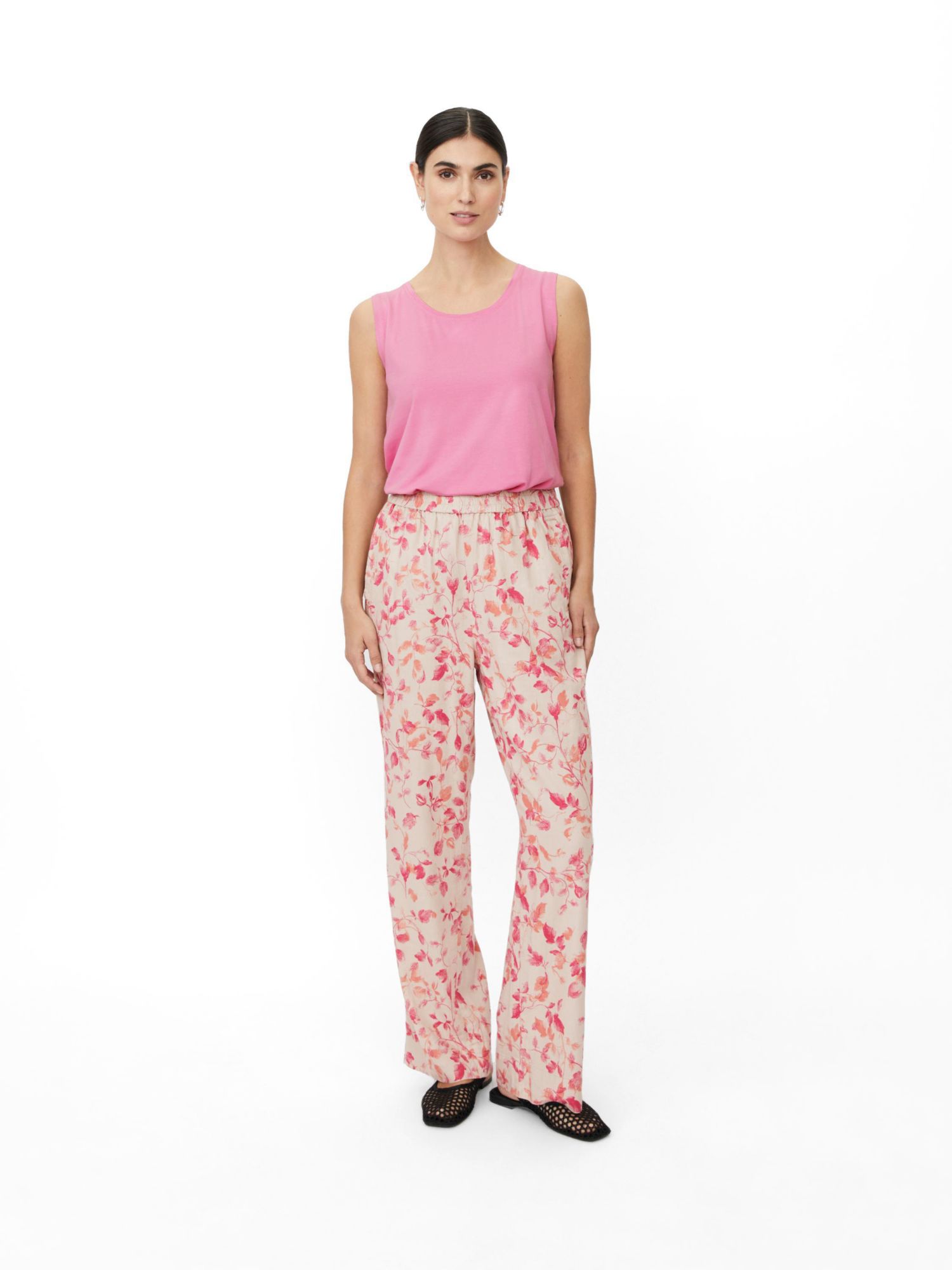 Women's MaPeonos Floral Printed Trousers