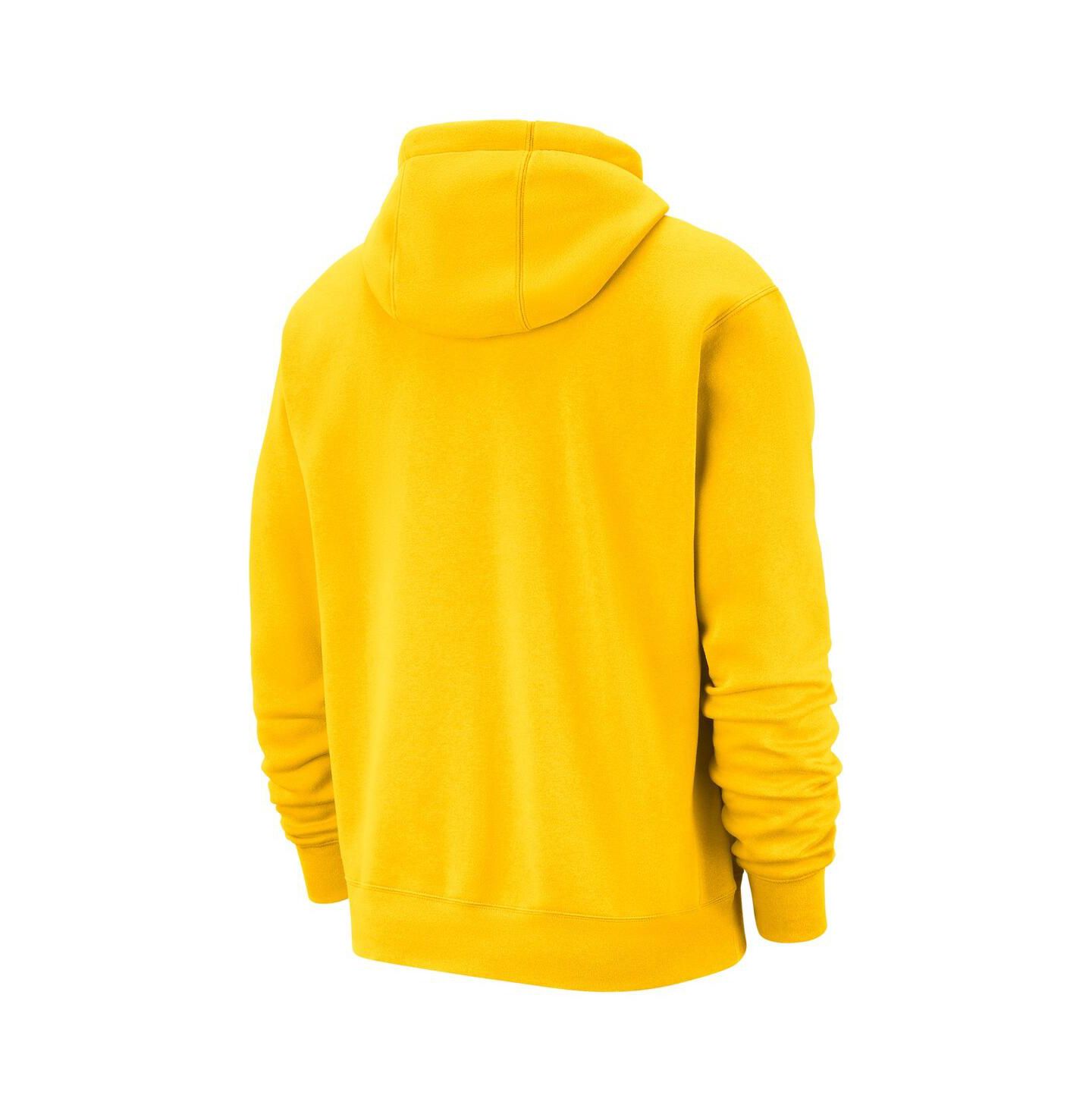 Мужское худи Nike Yellow Cleveland Cavaliers 2025/26 City Edition Remix Essential Logo Club Pullover — фото 2