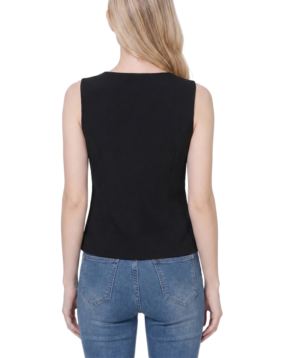 Ny Collection Women's Sleeveless V-Neck Vest