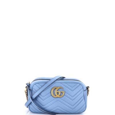 Small GG Marmont Shoulder Bag Matelasse Leather