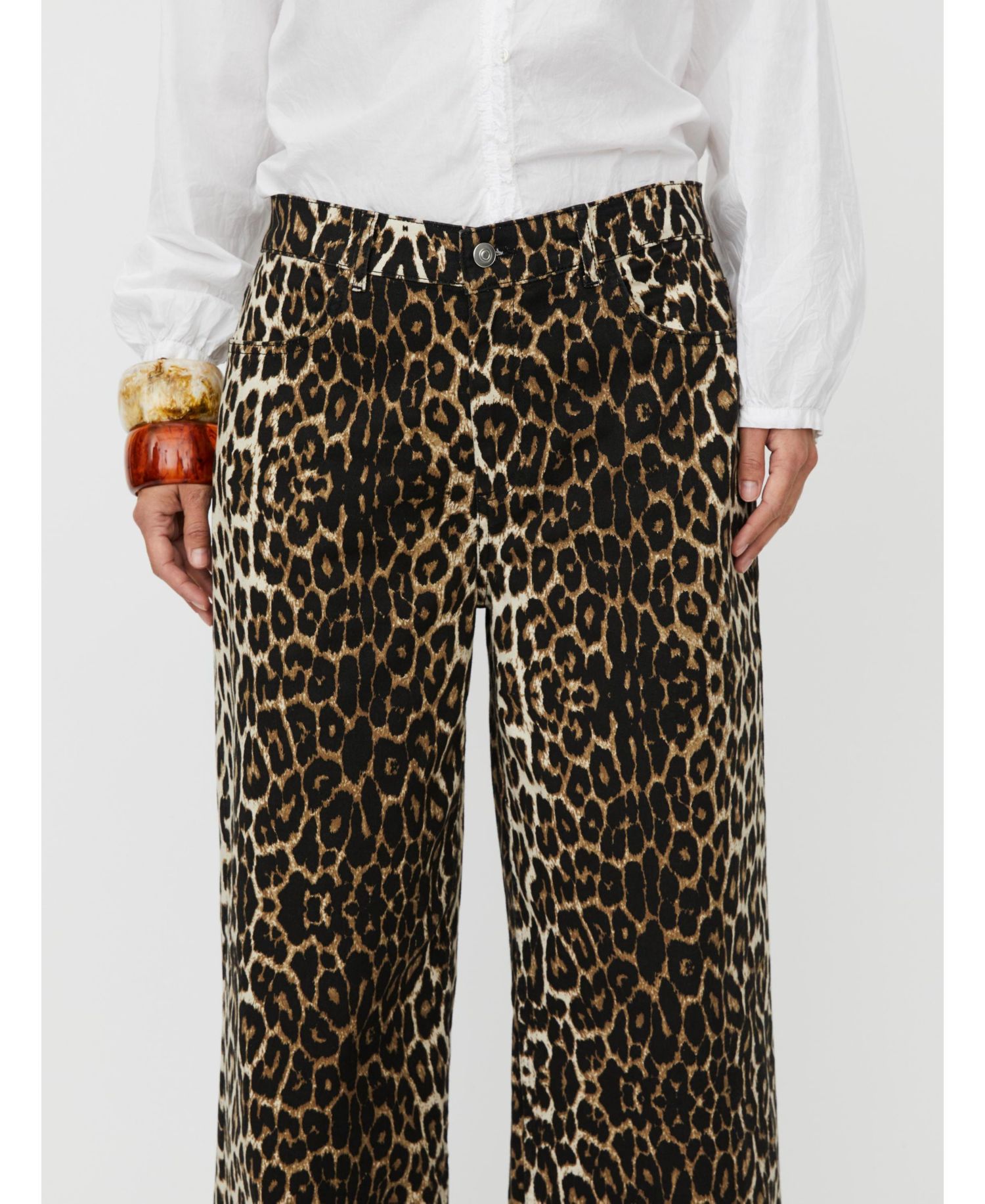 Women's MaPassang Leopard Print Jeans