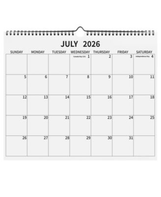 Wall Calendar 2026-2027 Monthly Hanging Planner