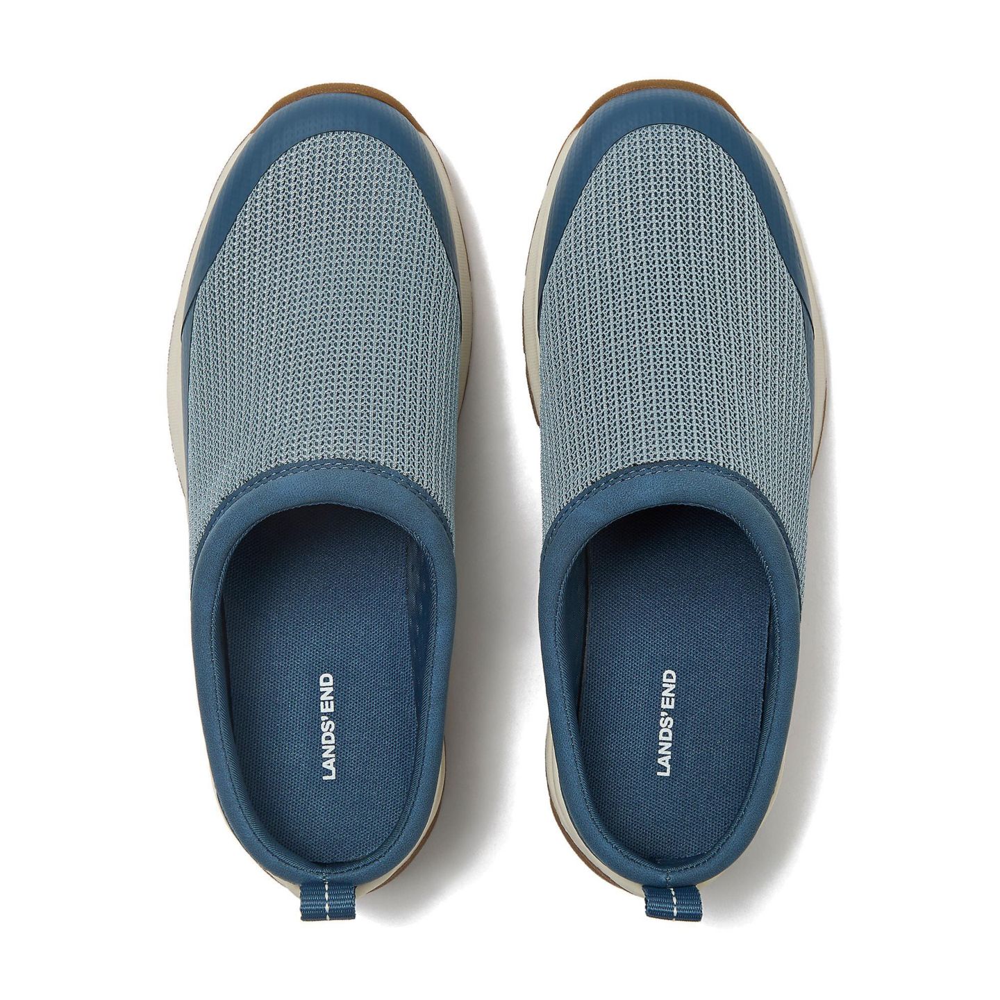 Женские сабо Lands' End Any Weather Slip On Mules, цвет: Синий — фото 2