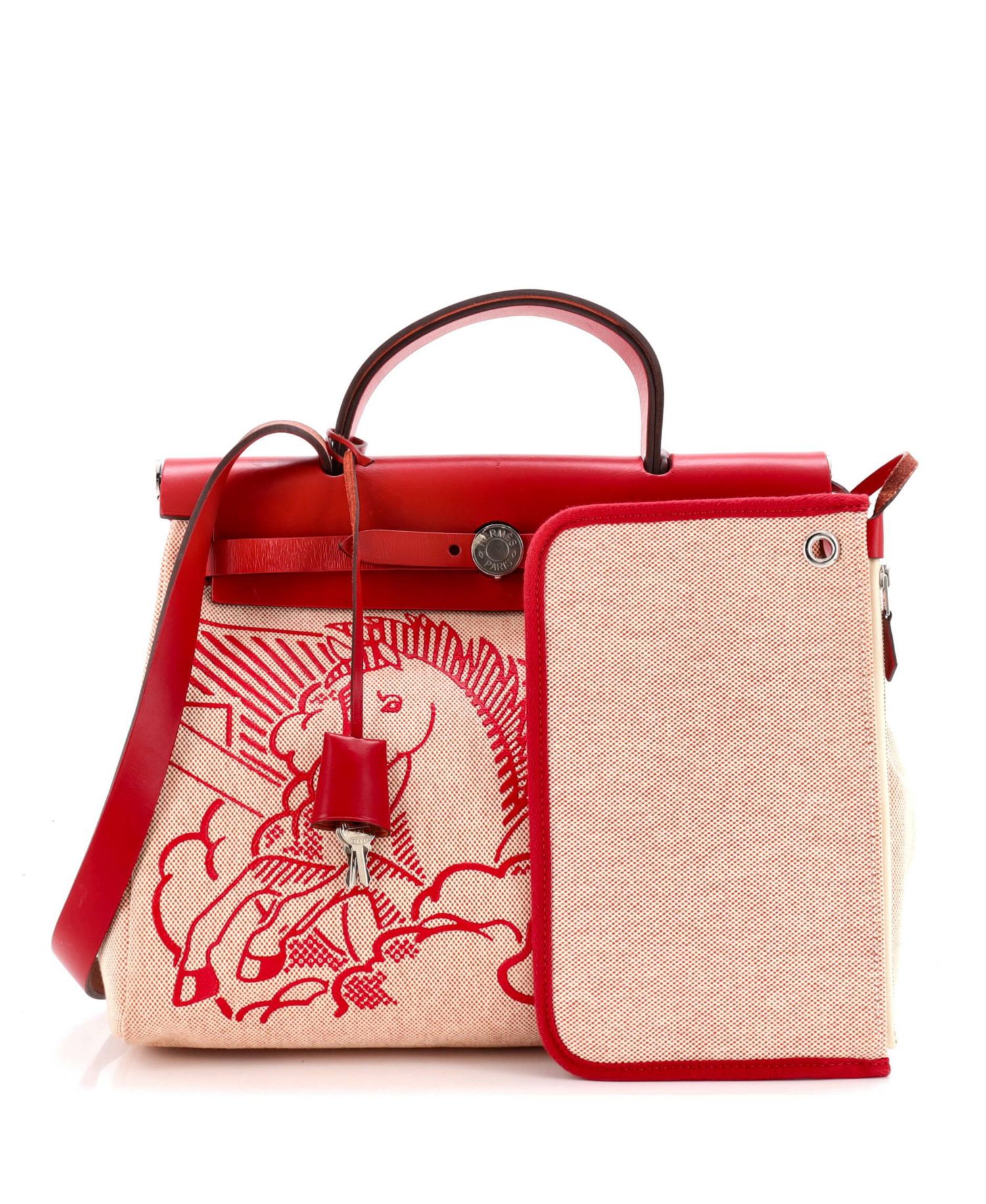 31 Herbag Zip Pegase Pop Toile and Leather