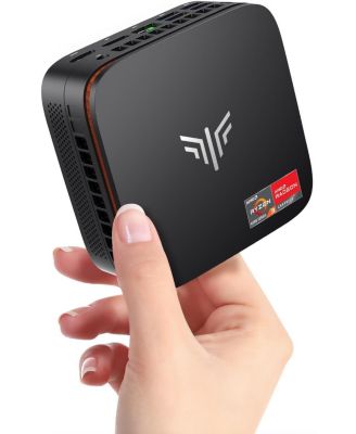 P1 Mini PC Windows 11 Pro AMD Ryzen 4300U 16GB RAM 512GB SSD, Dual 4K, Ethernet/WiFi/BT Business/Office/Home