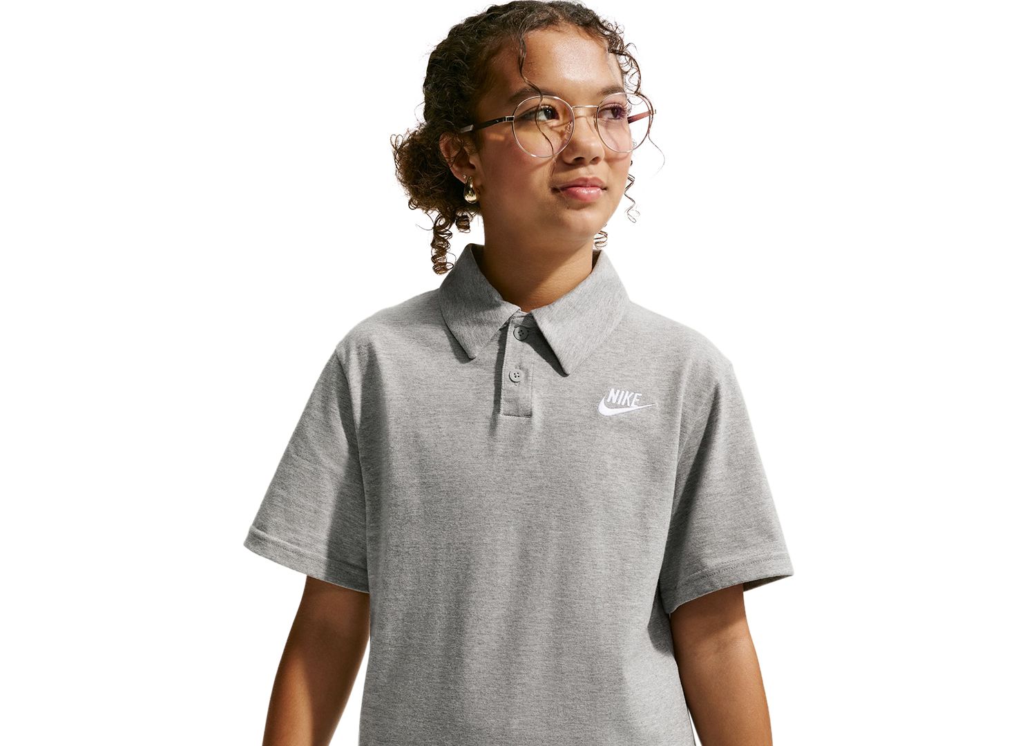 Boys' and Girls' 7-20 Sportswear Club Knit Short-Sleeve Polo Shirt