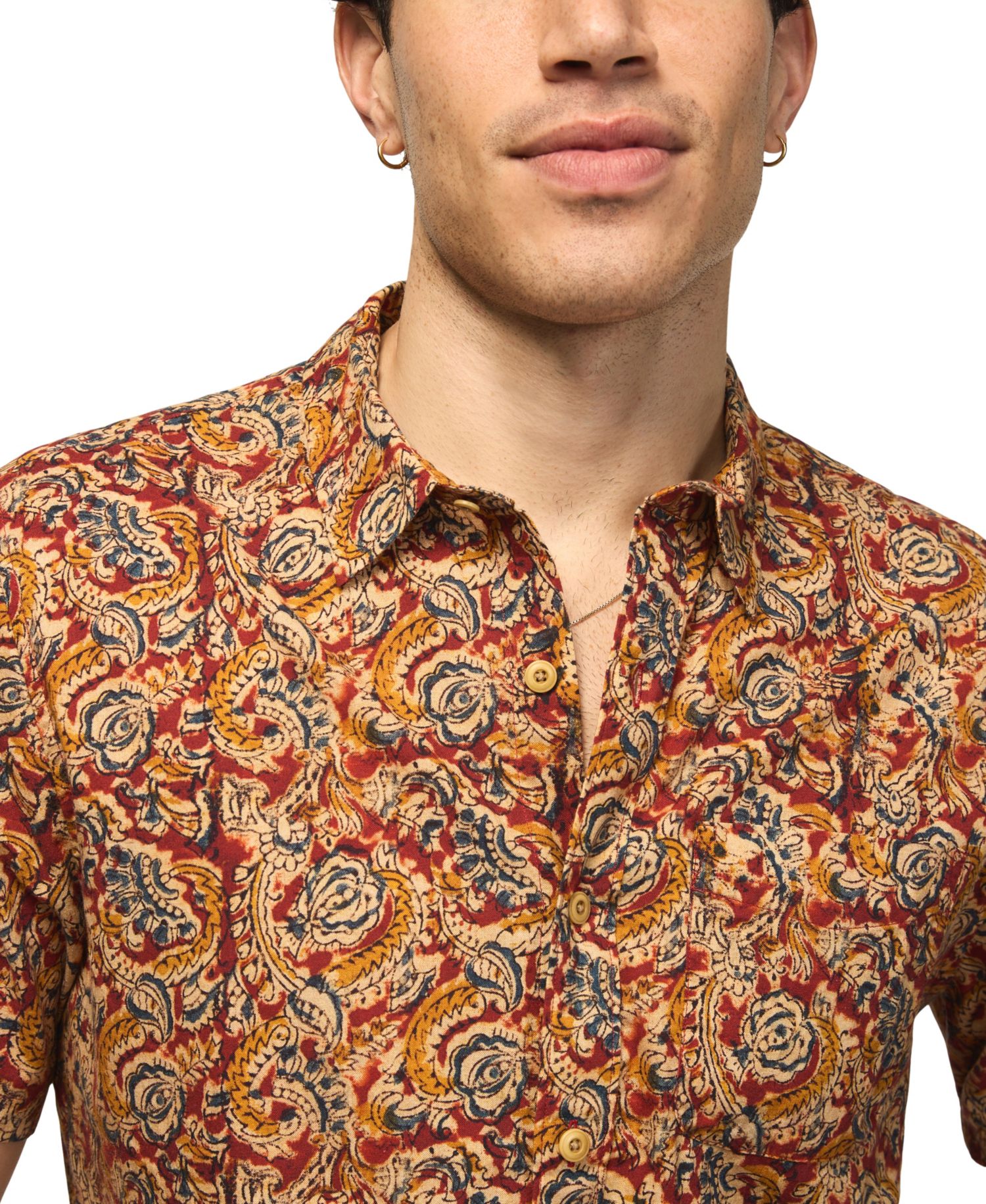 Men's San Gabriel Floral-Print Shirt