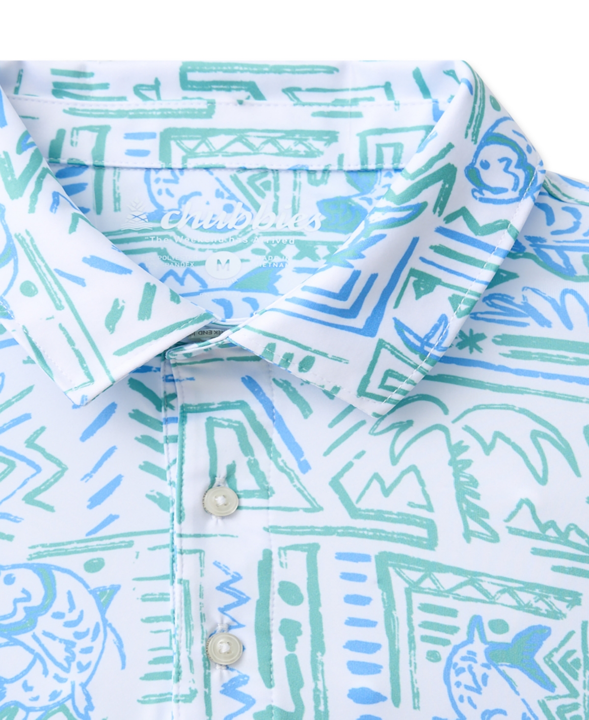 Chubbies Men's Regular-Fit Polo Shirt