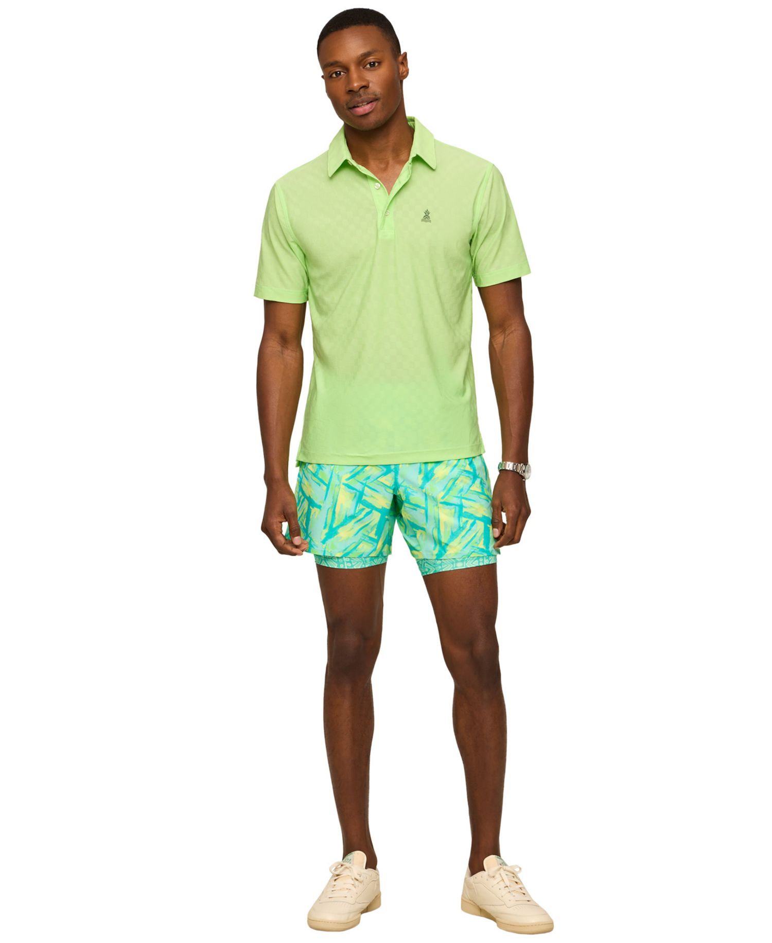 Men's Vanna Textured Performance Polo Shirt