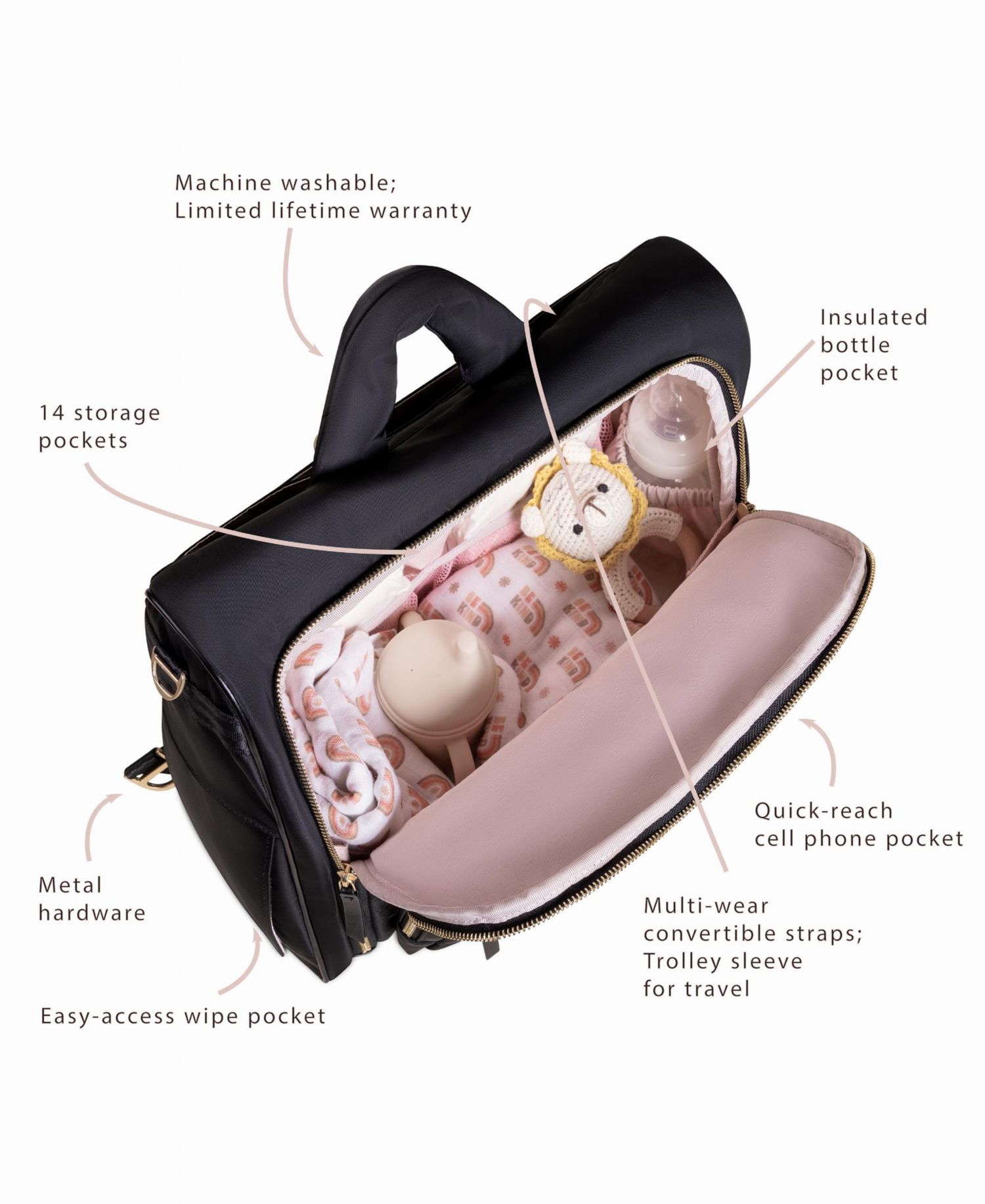 Satchel Diaper Bag