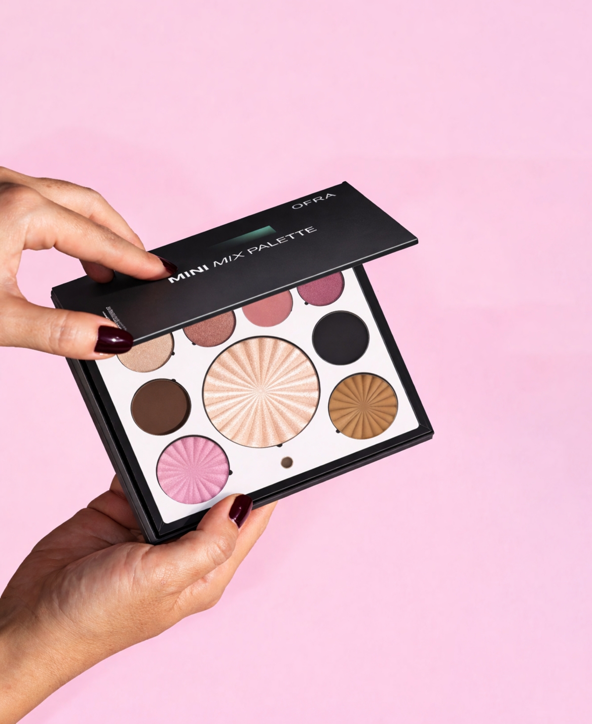 Ofra Cosmetics Mini Mix Face Palette - Plum Crush