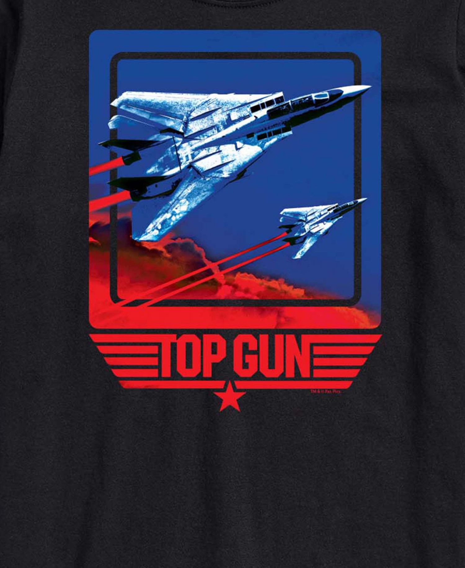 Men's Top Gun Jet Short-Sleeve Graphic T-Shirt