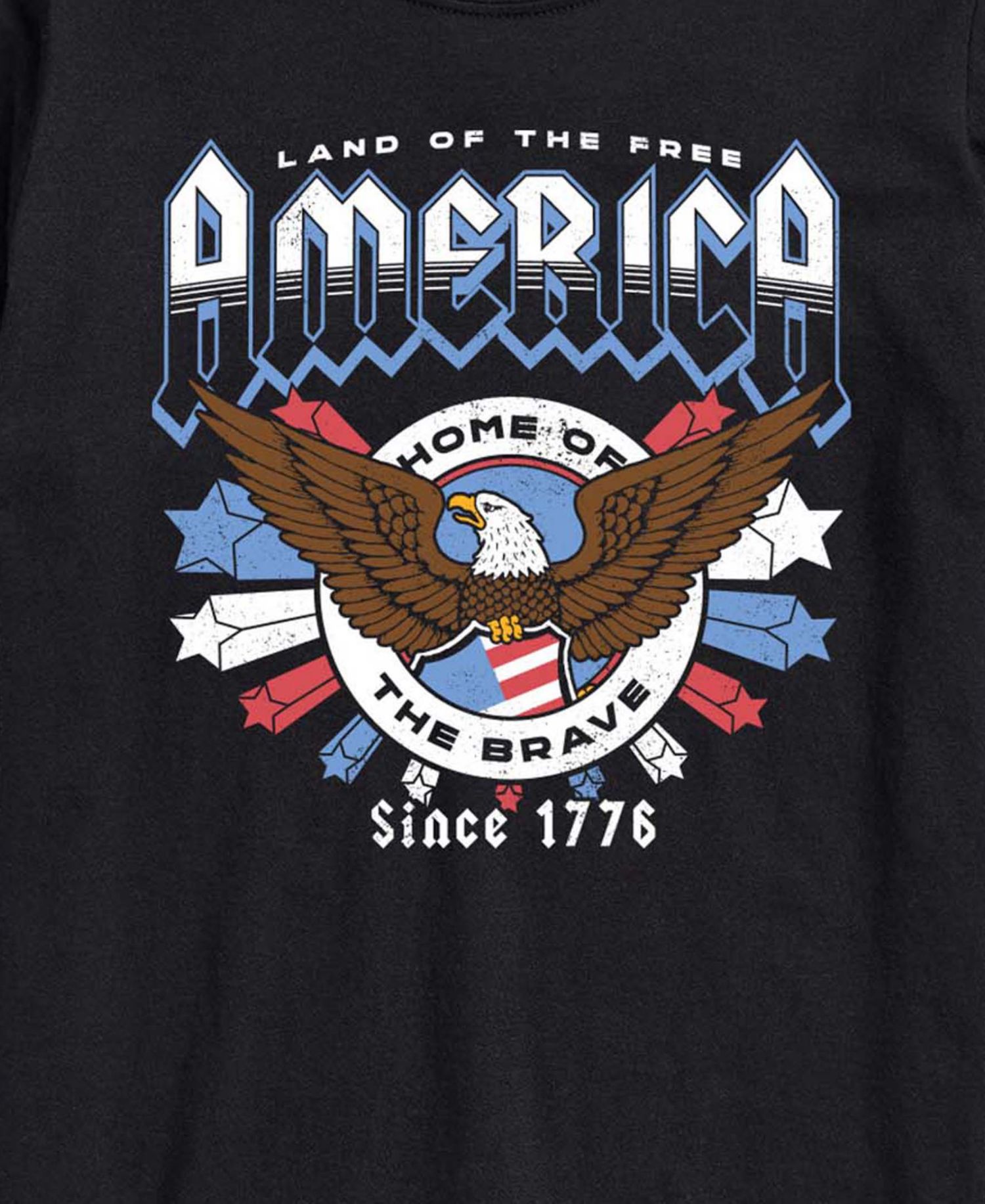 Men's America Rock Short-Sleeve Graphic T-Shirt