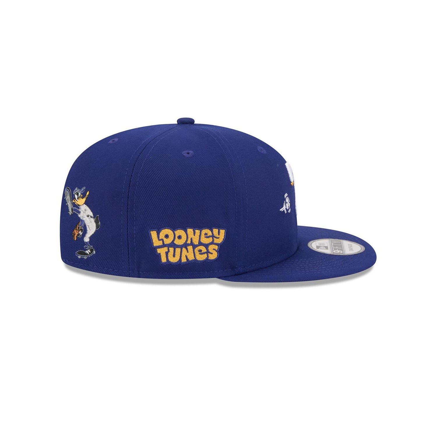 Men's Royal Texas Rangers Looney Tunes Daffy Duck 9FIFTY Snapback Hat