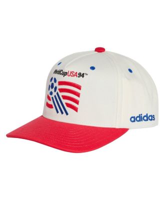 Men's and Women's White/Red USMNT 1994 World Cup Graphic Adjustable Hat