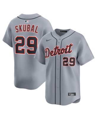 Men's Tarik Skubal Gray Detroit Tigers Road Limited Jersey