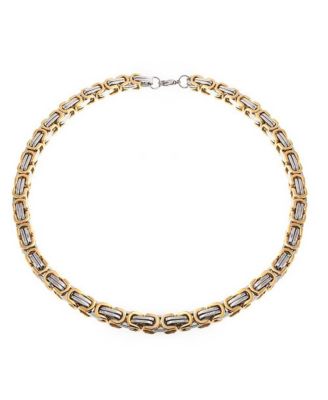 Biker Jewelry Urban Double Link Flexible Heavy Chain Necklace Stainless Steel