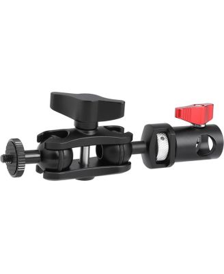 Versatile Magic Arm with Double Ball Head, Light Stand Head Adapter