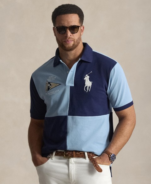 Мужские Polo Ralph Lauren Men's Big & Tall Classic-Fit Mesh Polo Shirt