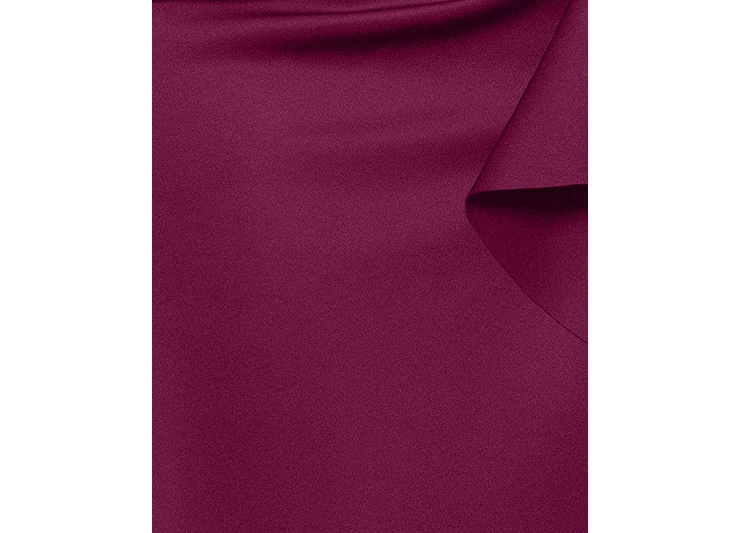 Women's Scuba Off-The-Shoulder Gown