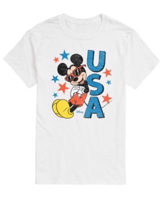 Men's Disney Mickey USA Short-Sleeve Graphic T-Shirts
