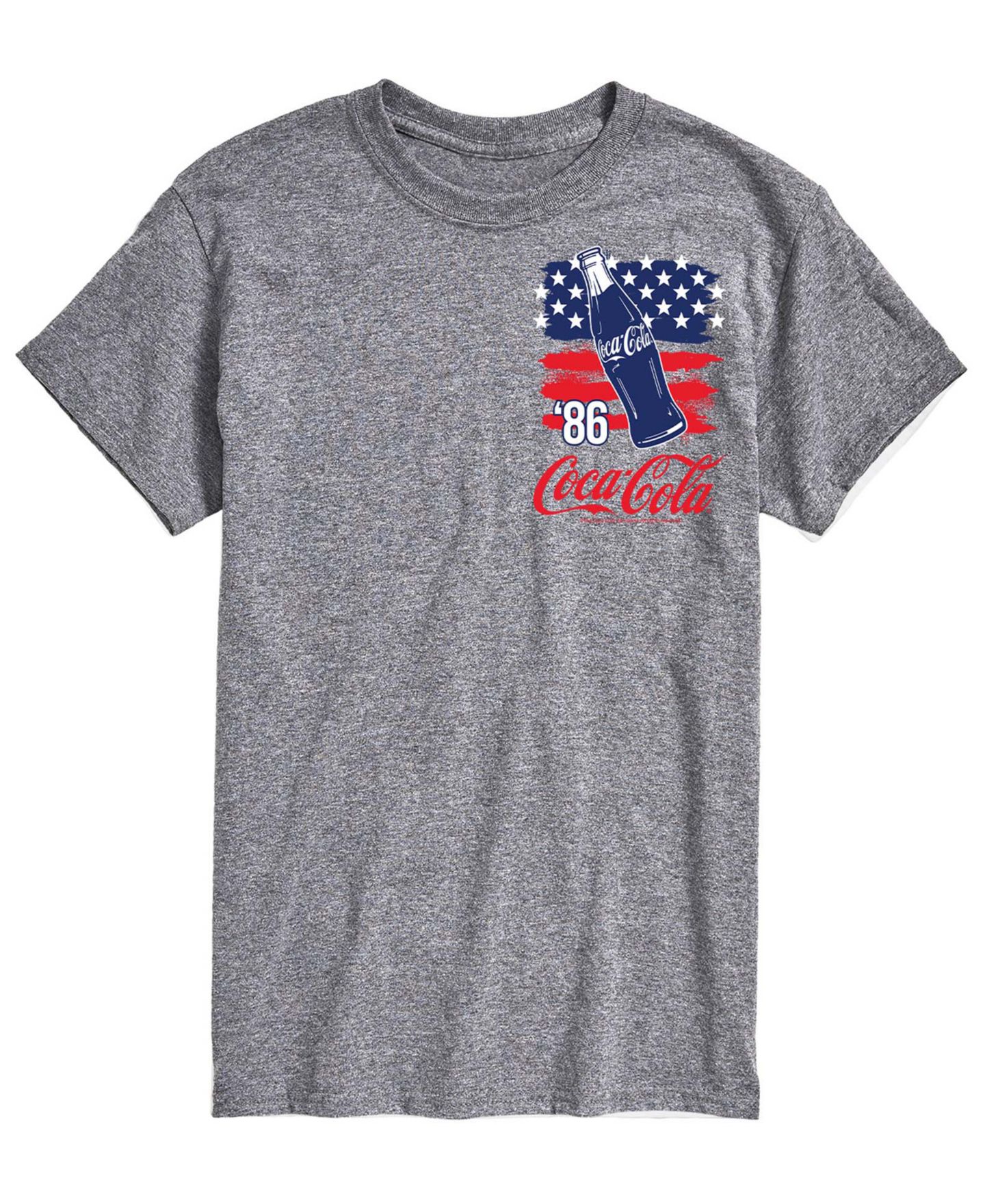 Мужская футболка AIRWAVES Coca-Cola 86 Short-Sleeve Graphic, цвет: Меланжевый — фото 1