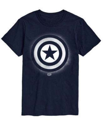 Men's Captain America Logo Short-Sleeve Graphic T-Shirts