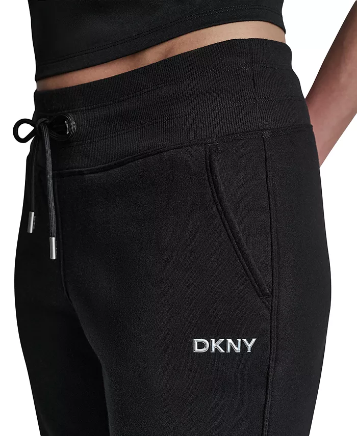 Women's Metallic Bubble Mid-Rise Crop Flare Pants - thumbnail 4