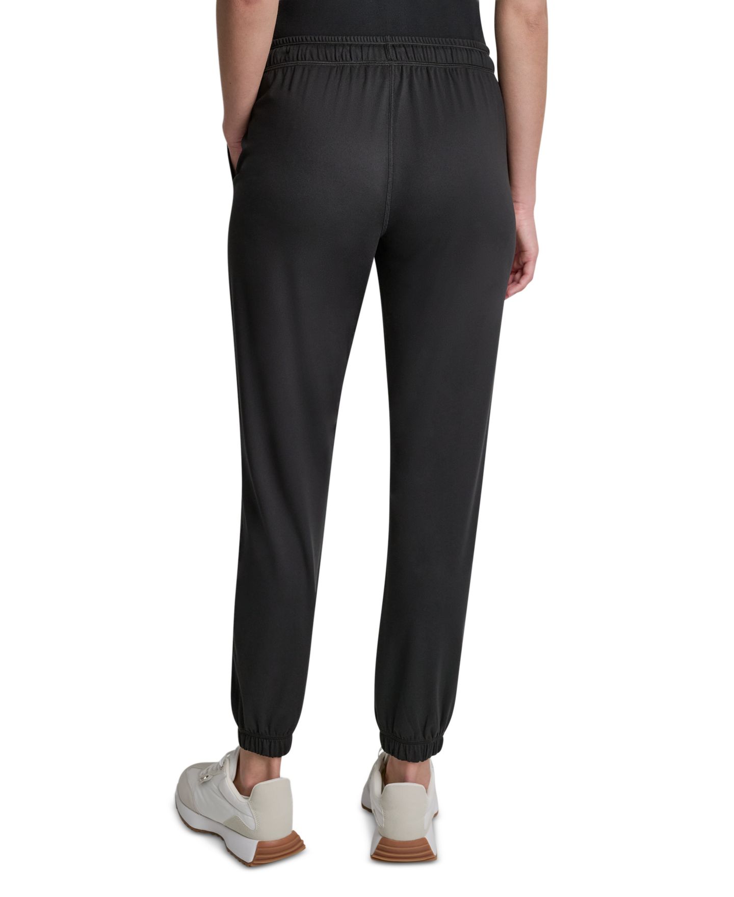 Женские брюки DKNY Sport Balance Compression 2.0 Mid-Rise, цвет: Чёрный — фото 5