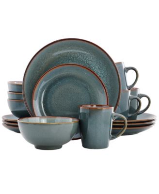 Slate 16-Pc. Dinnerware Set, Service For 4