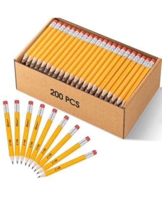 Zwlot Golf Pencils With Eraser Pre-sharpened Wood Cased