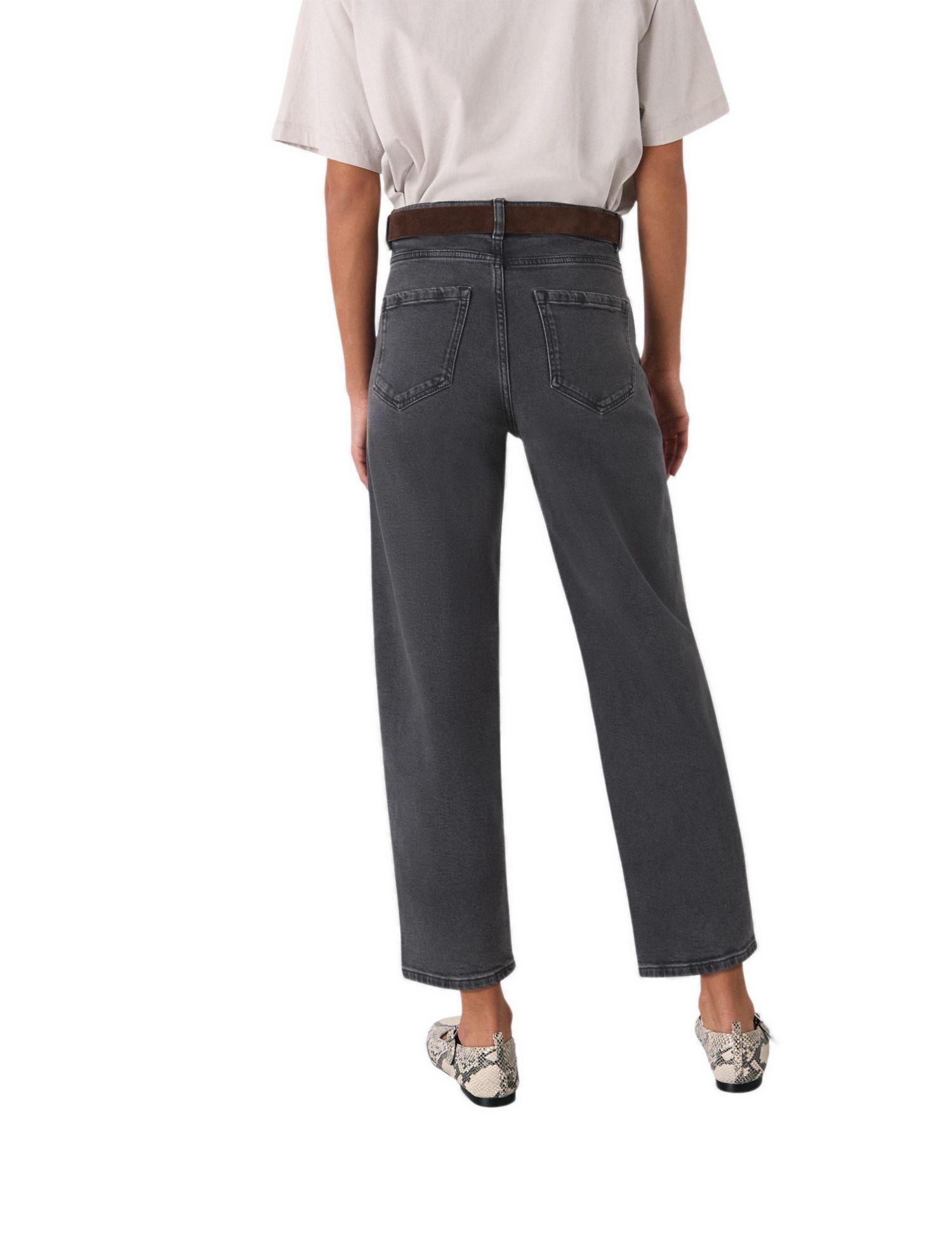 Women's Stretch Barrel Leg Jeans