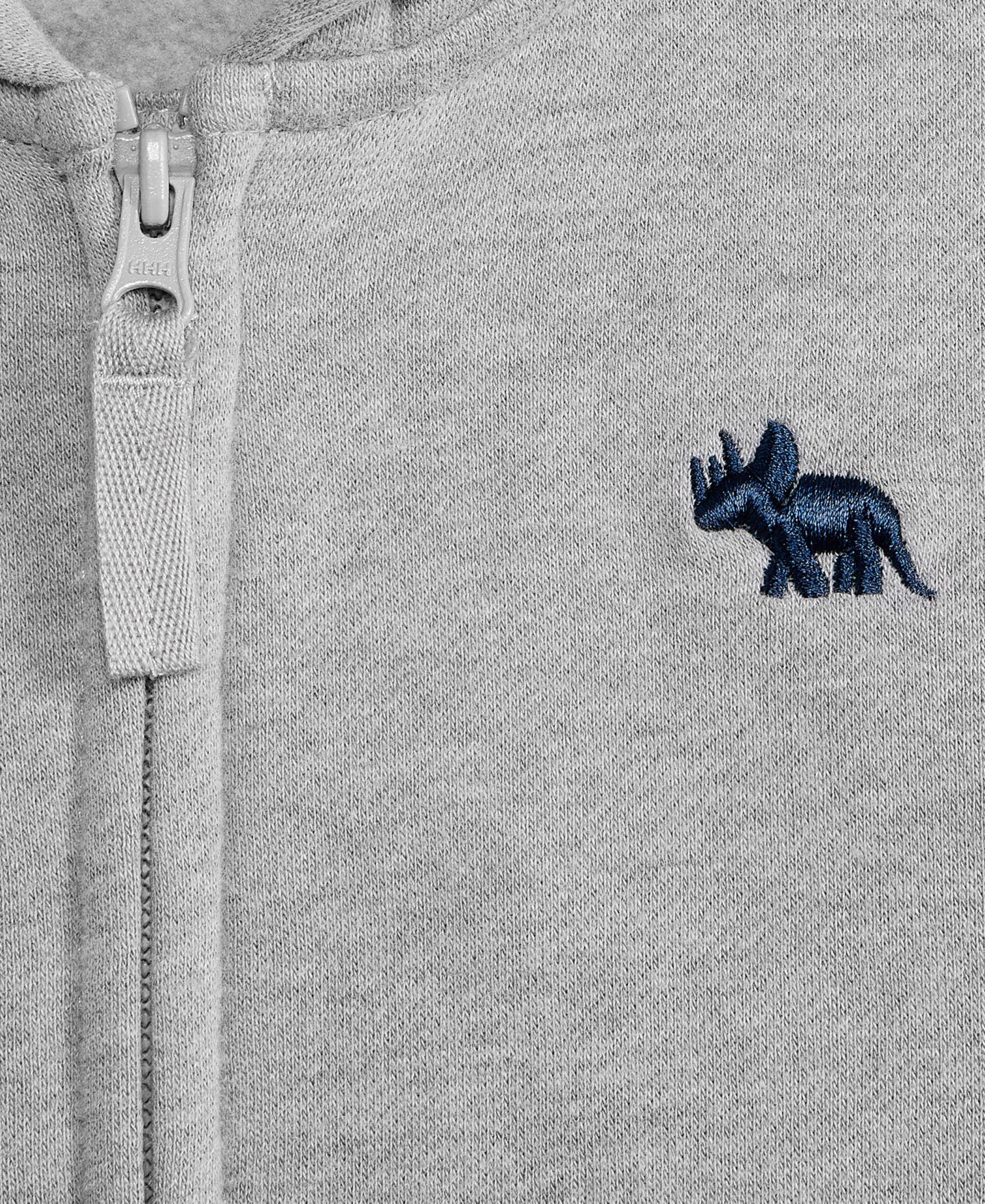 Детская толстовка на молнии Epic Threads Fleece Icon для мальчиков 12M-5T, цвет: Серый — фото 3