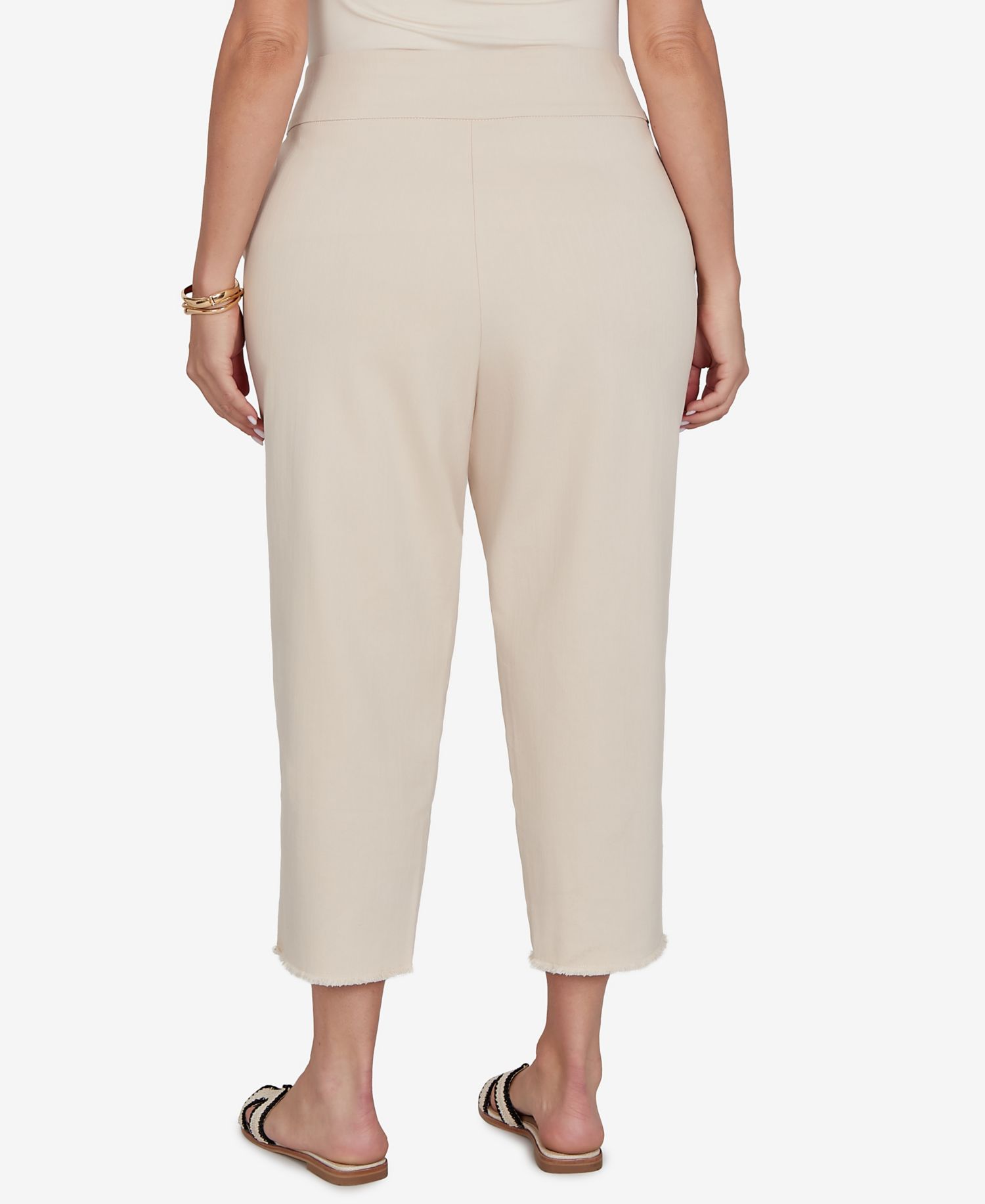 Plus Size Camden Market Natural Super Stretch Ankle Jeans