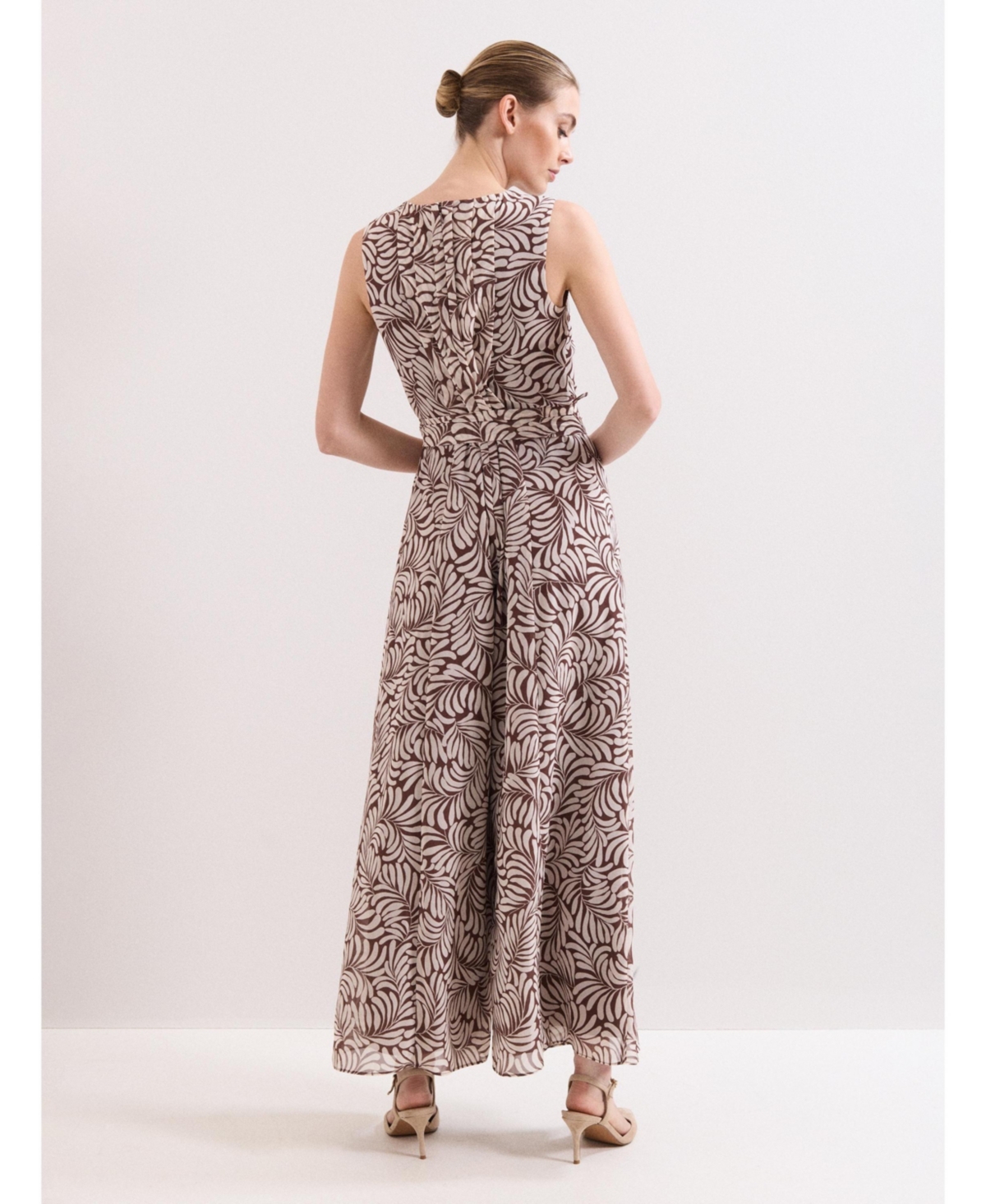 Phase Eight Women's Janine Leaf Sleeveless Jumpsuit