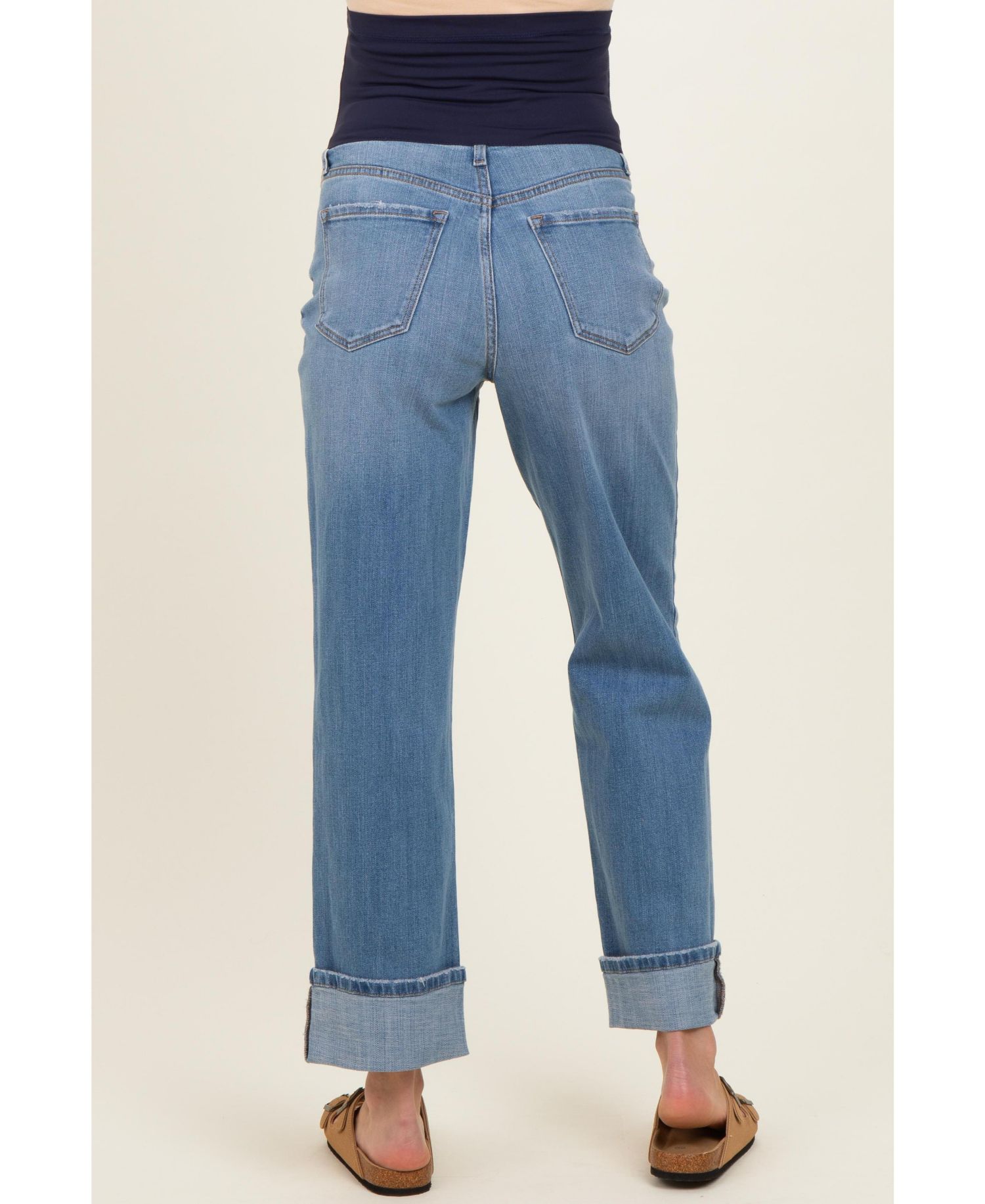 Women's Medium Dad Jean With Cuff