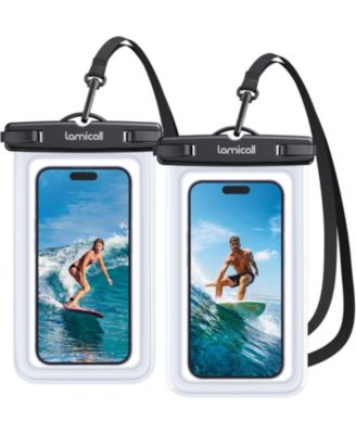 2 Pack Waterproof Phone Pouch Case