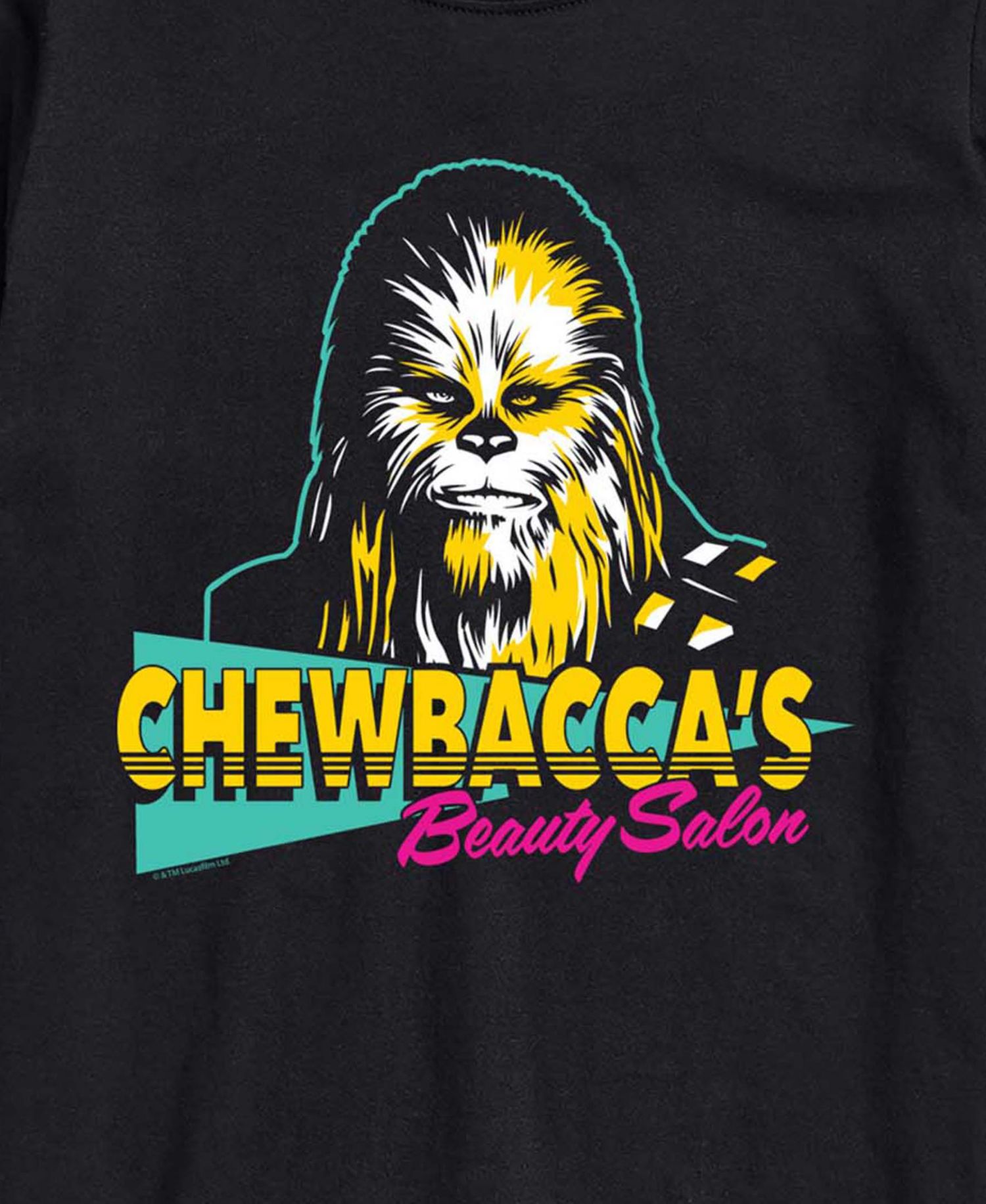 Men's Chewbacca Beauty Salon Short-Sleeve Graphic T-Shirt