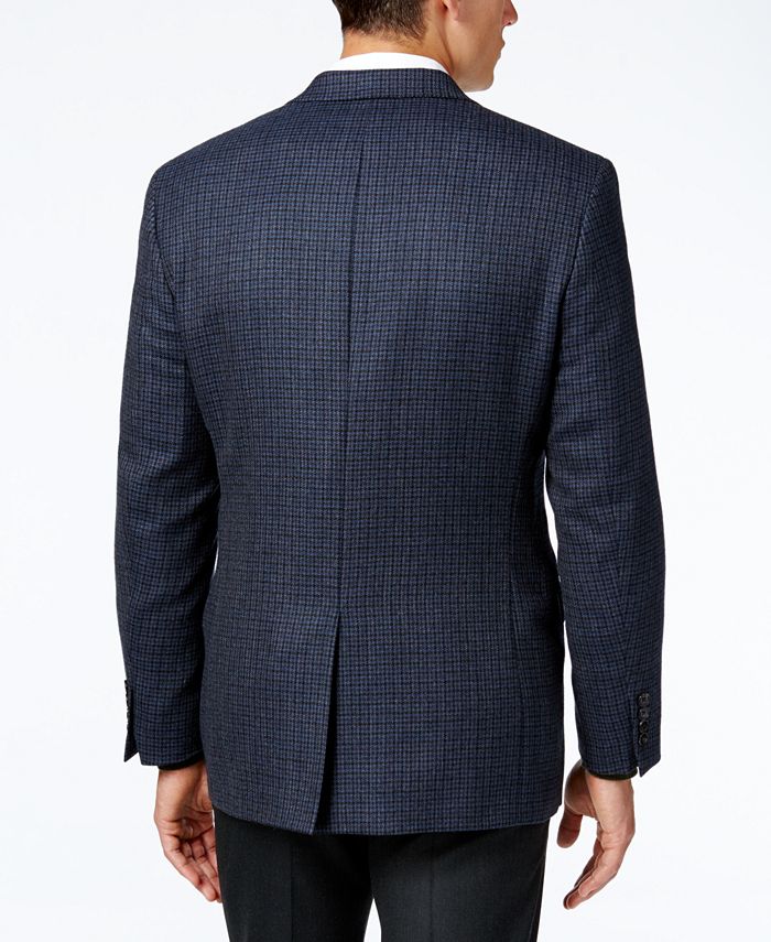 Lauren Ralph Lauren Men's ClassicFit Blue Multi Houndstooth Sport Coat Macy's