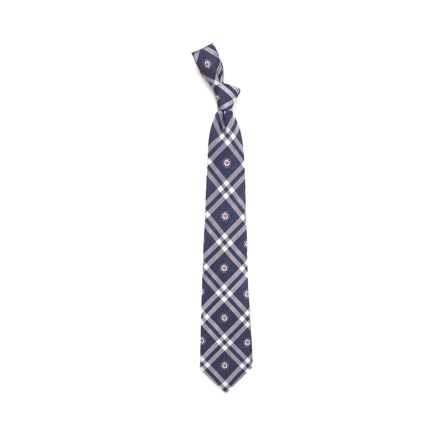 Men's Navy Winnipeg Jets Rhodes Tie