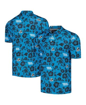 Men's Blue Carolina Panthers Pua Performance Polo Shirt
