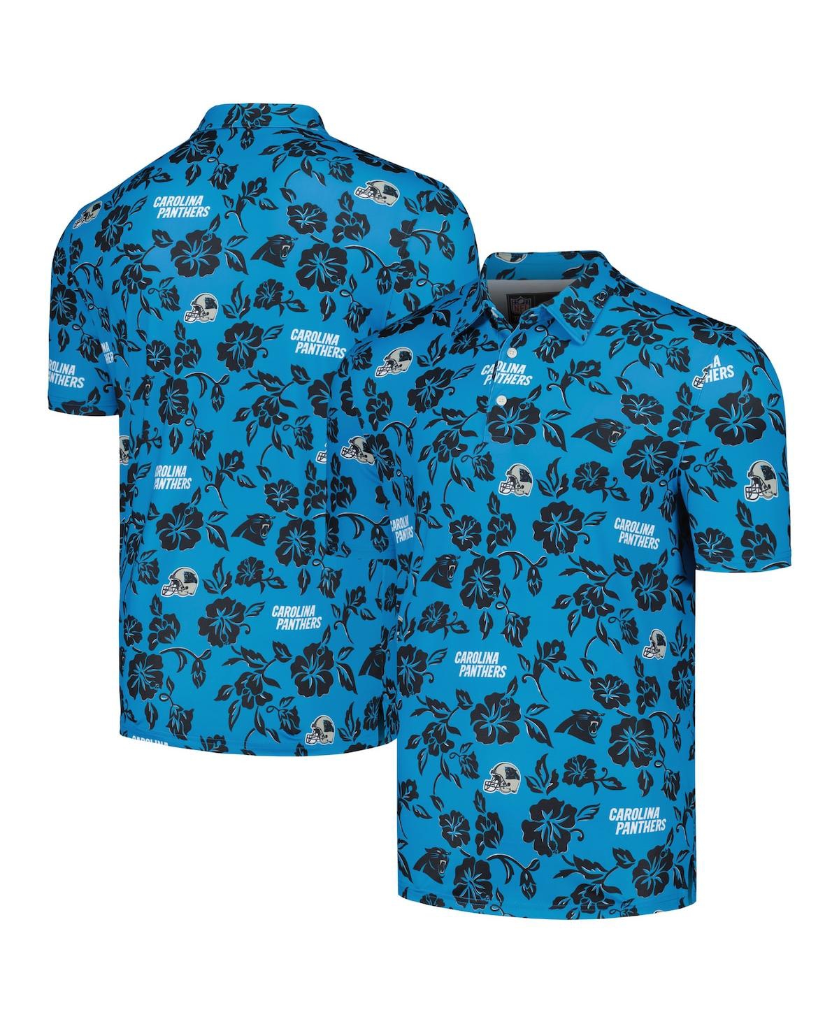 Reyn Spooner Men's Blue Carolina Panthers Pua Performance Polo Shirt