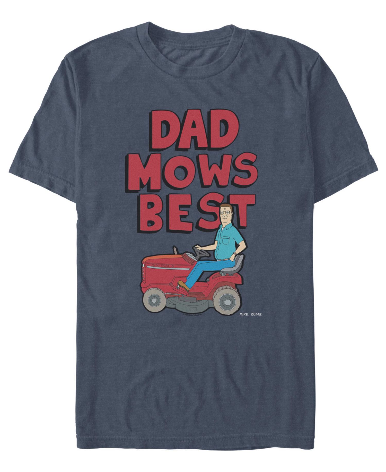 Men's Dad Mows Short-Sleeve T-Shirt